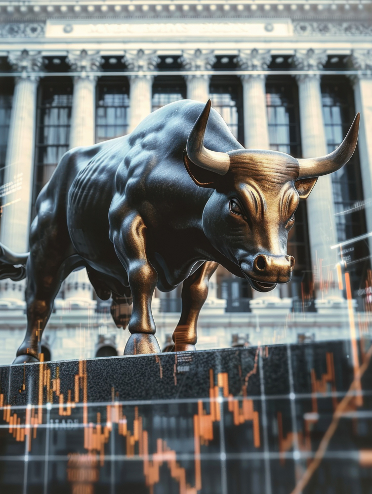 stock market bull