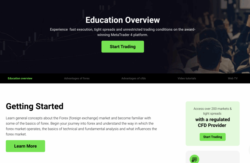 ic markets education